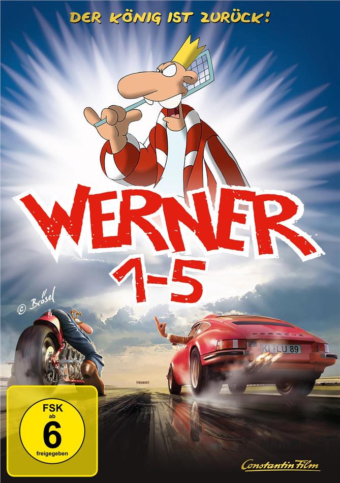 Werner 1 - 5 - Königbox 5 DVDs