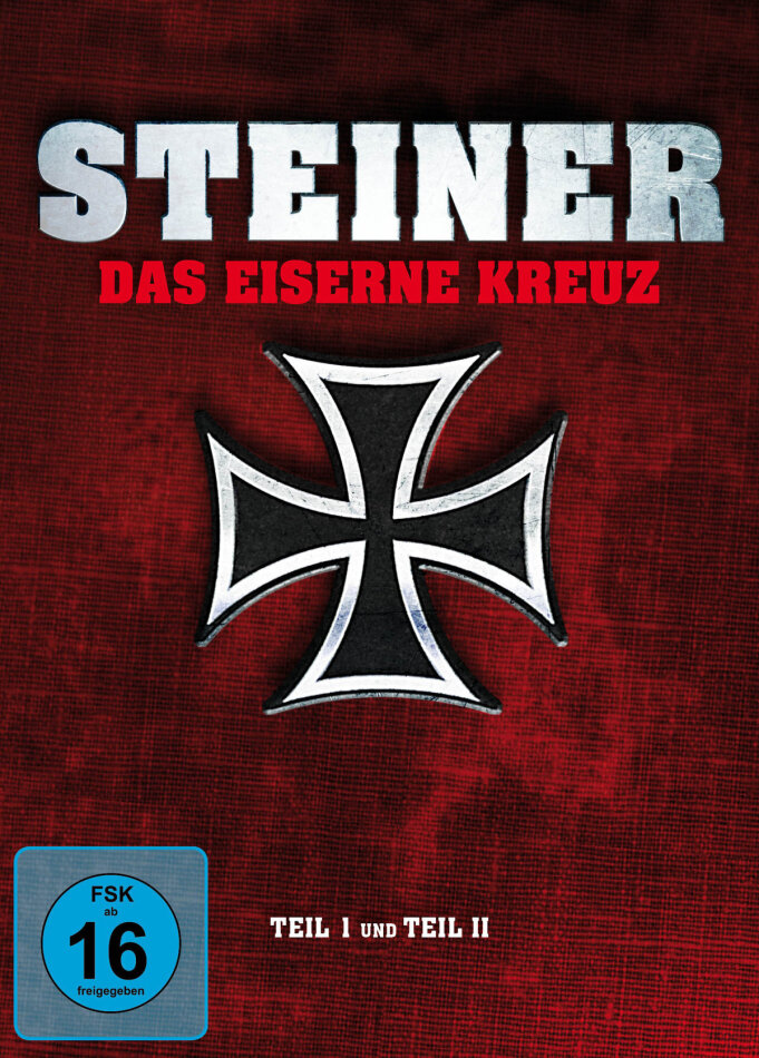 Steiner - Das Eiserne Kreuz Teil I und Teil II Mediabook, 2 Blu-rays + 2 DVDs