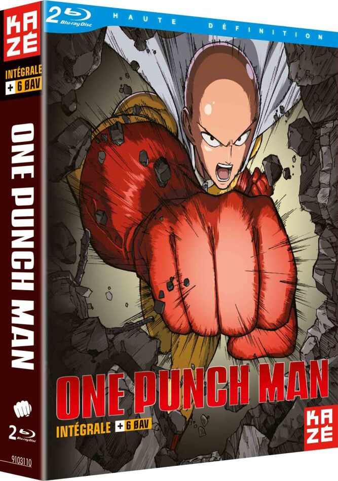 One Punch Man - Intégrale + 6 OAV, 2018 Edition, Coffret, 2 Blu-ray