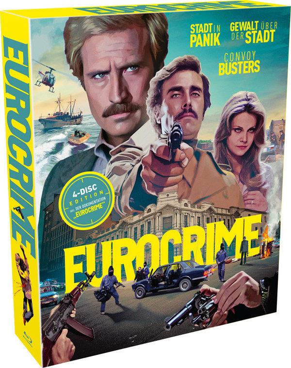 Eurocrime - 4-Disc Edition Schuber, Digipack, Limited Edition, 4 Blu-rays