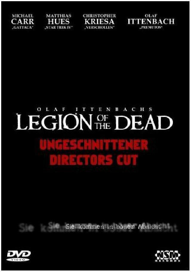Legion of the Dead (2001) Cover B, MetalPak, Director's Cut, Limited Edition, Uncut
