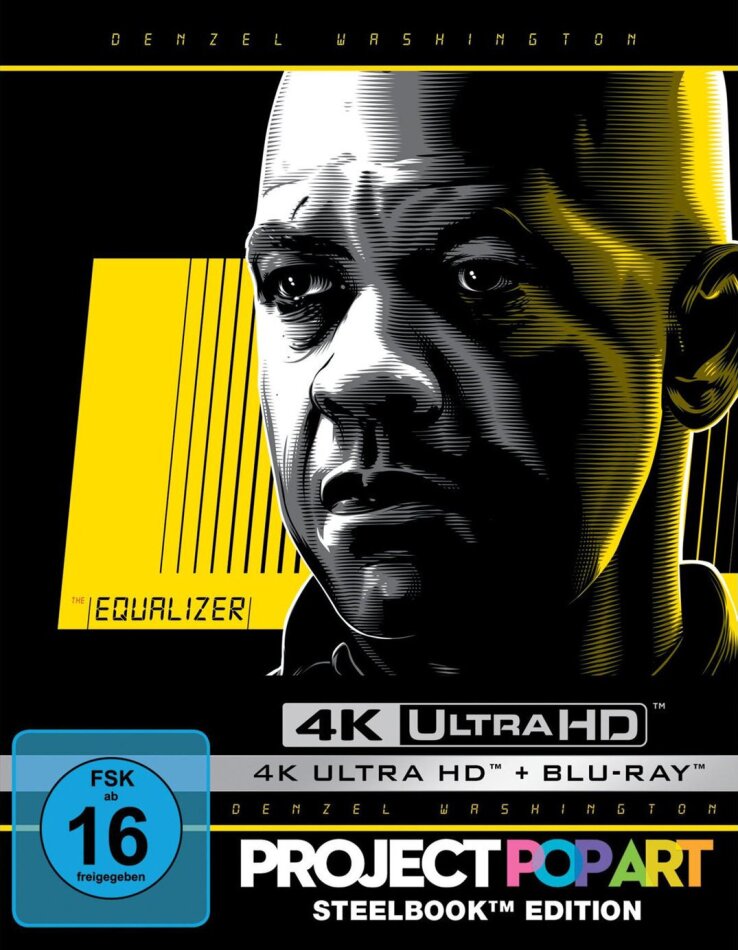 The Equalizer (2014) Édition Limitée, Steelbook, 4K Ultra HD + Blu-ray