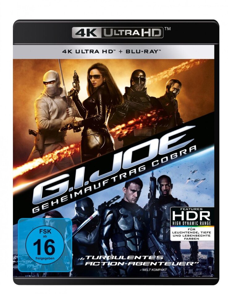 G.I. Joe - Geheimauftrag Cobra (2009) 4K Ultra HD + Blu-ray