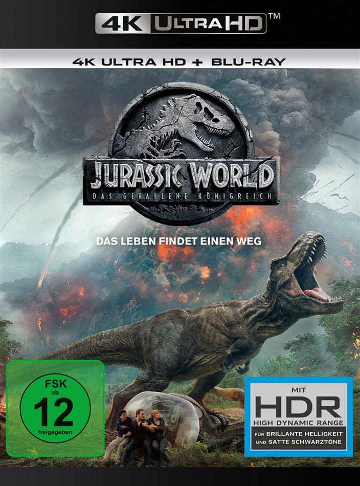 Jurassic World 2 - Das gefallene Königreich (2018) 4K Ultra HD + Blu-ray