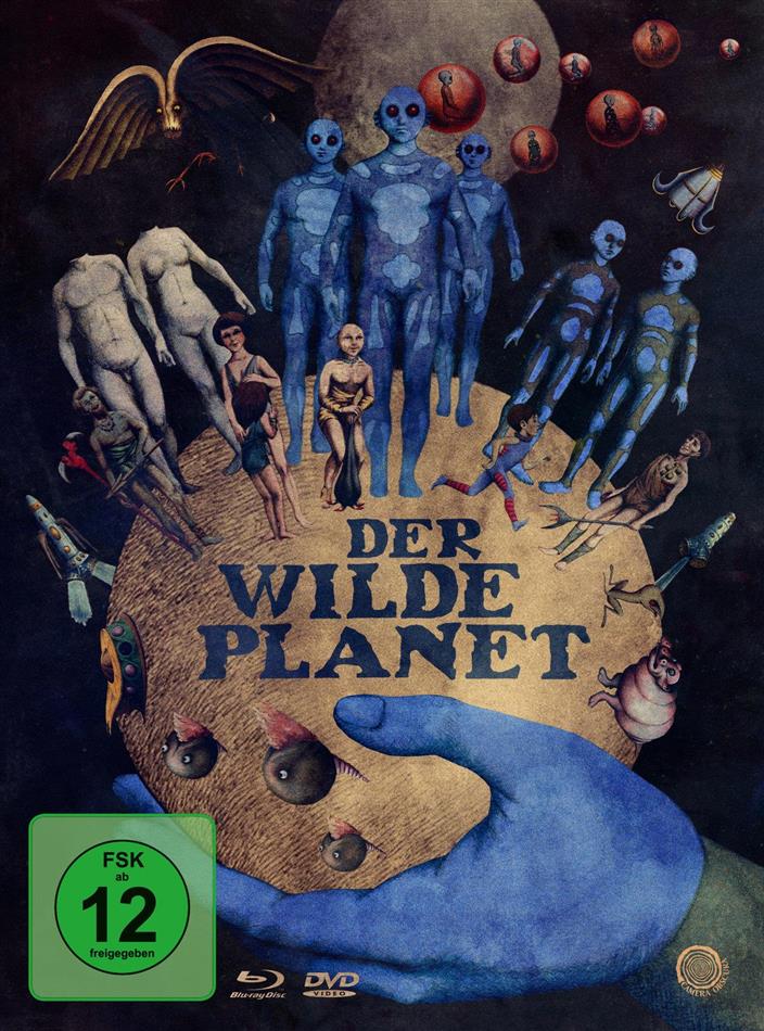 Der wilde Planet (1973) Limited Edition, Mediabook, Restaurierte Fassung, Uncut, Blu-ray + 2 DVDs