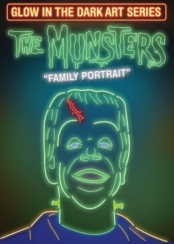 The Munsters - Family Portrait Glow In The Dark Art Series