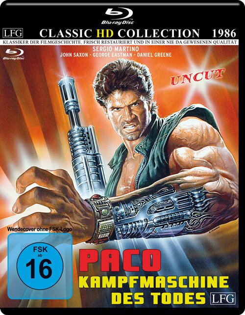 Paco - Kampfmaschine des Todes (1986) Classic HD Collection, Version Restaurée, Uncut