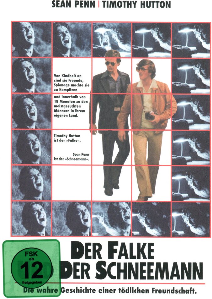Der Falke und der Schneemann (1985) Cover B, Édition Collector, Édition Limitée, Mediabook, Blu-ray + DVD