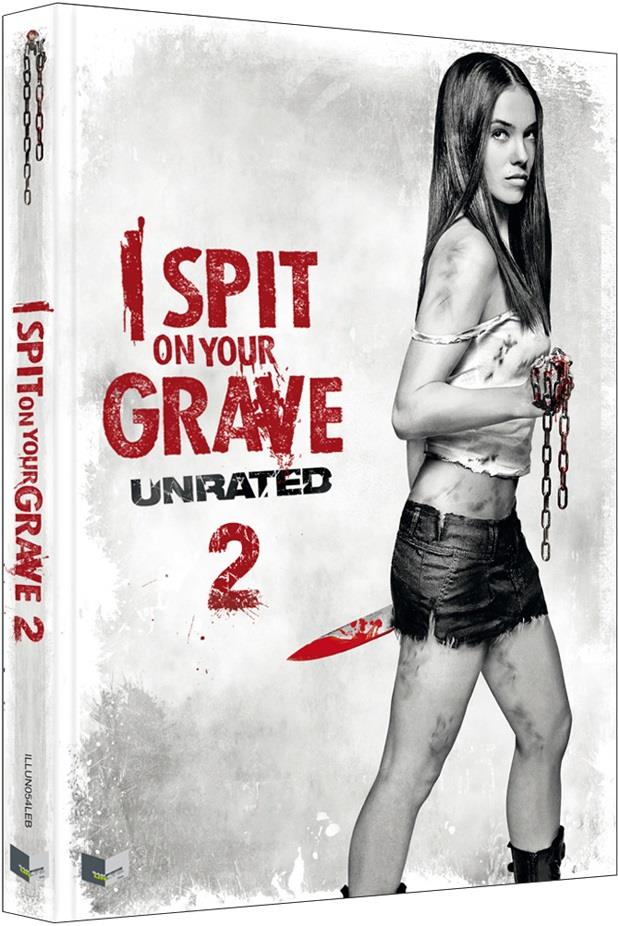 I Spit on Your Grave 2 (2013) Cover B, Limited Edition, Mediabook, Uncut, Unrated, Blu-ray + DVD