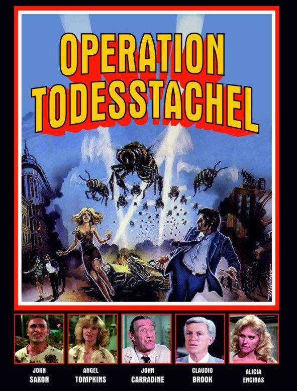 Operation Todesstachel (1978) Cover C, Limited Edition, Mediabook, Blu-ray + DVD