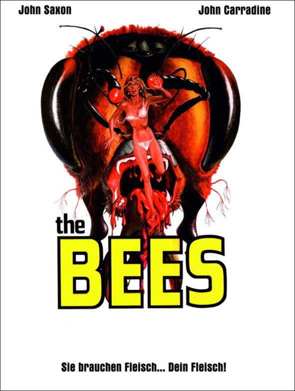 The Bees (1978) Cover A, Limited Edition, Mediabook, Blu-ray + DVD