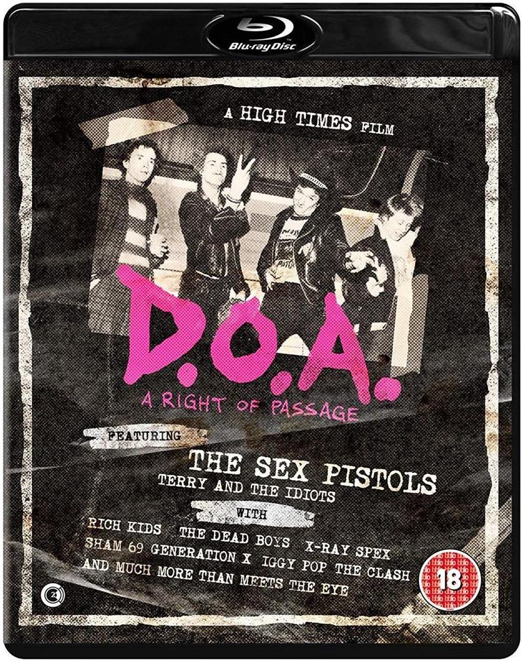 D.O.A. - A Right of Passage DualDisc, Blu-ray + DVD