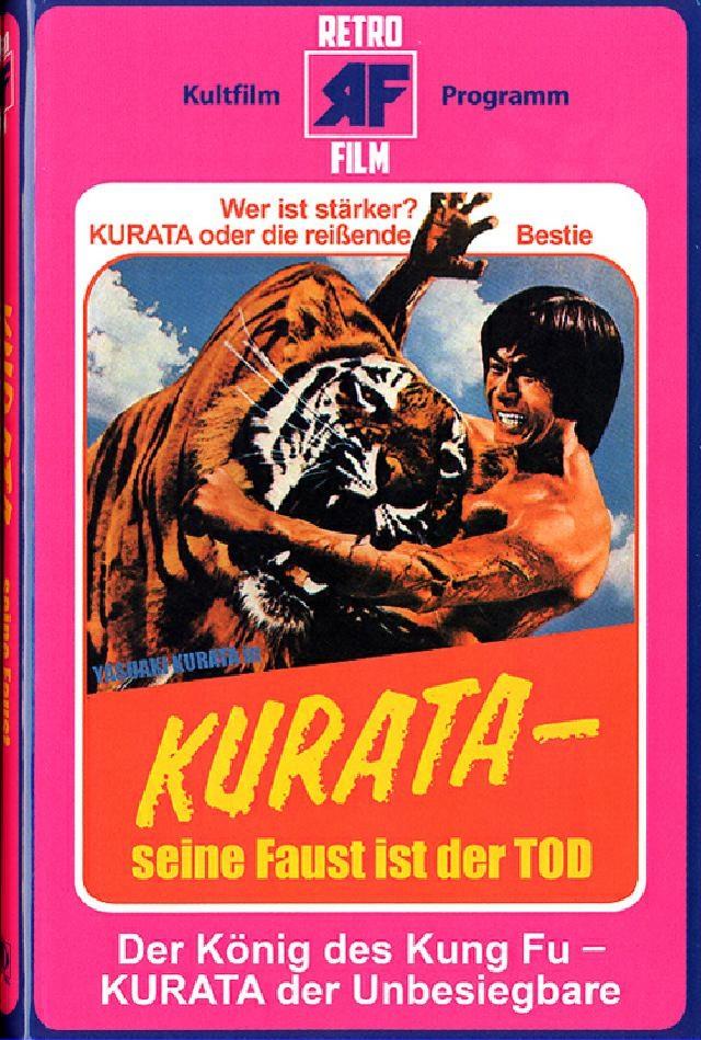 Kurata - Seine Faust ist der Tod (1976) Grosse Hartbox, Retro Film: Kultfilm Programm, Limited Edition, Uncut