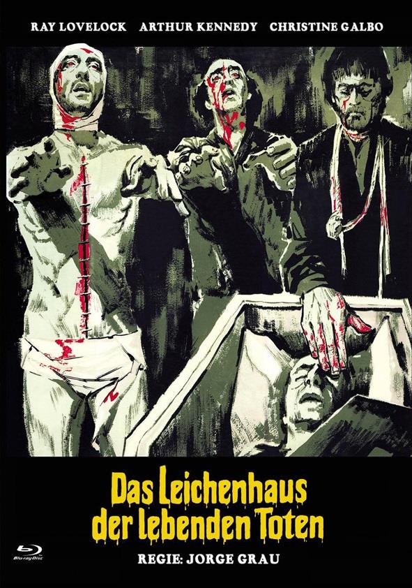 Das Leichenhaus der lebenden Toten (1974) Cover E, Limited Edition, Mediabook
