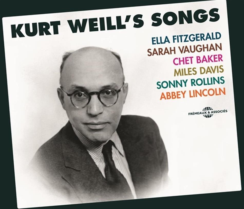 Kurt Weill''s Songs, Ella Fitzgerald, Sarah Vaughan & Chet Baker - Kurt Weill's Songs 3 CDs
