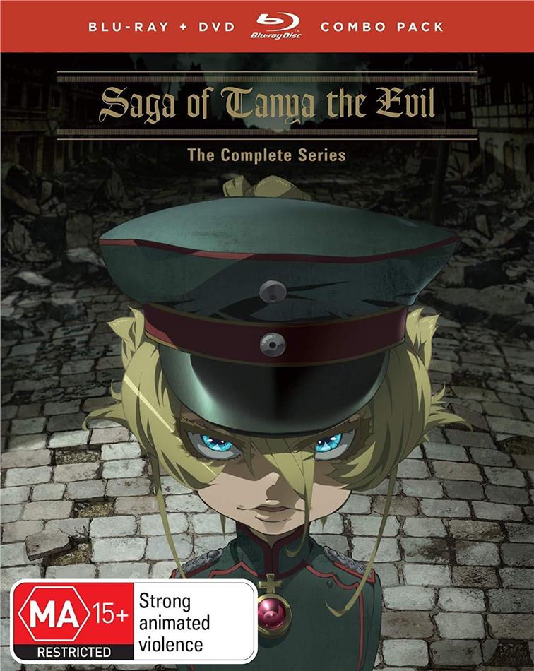 Saga of Tanya the Evil - The Complete Series 4 Blu-rays