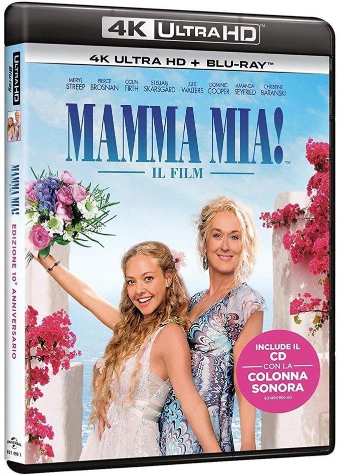 Mamma mia! (2008) 10th Anniversary Edition, 4K Ultra HD + Blu-ray + CD