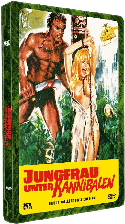 Jungfrau unter Kannibalen (1980) Lenticular, Collector's Edition, Steelbox, Uncut