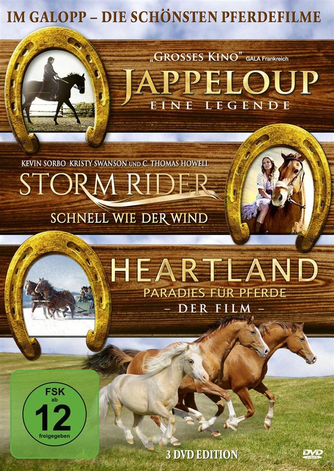 Im Galopp - Die schönsten Pferdefilme 3 DVDs