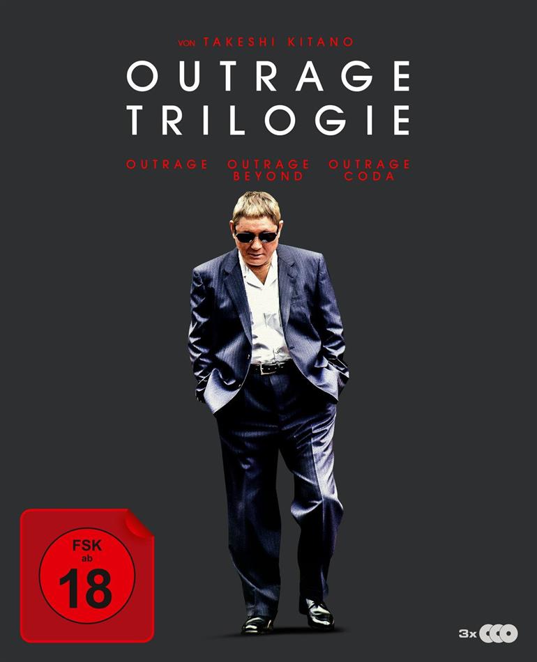 Outrage 1-3 Digipack, 3 Blu-rays