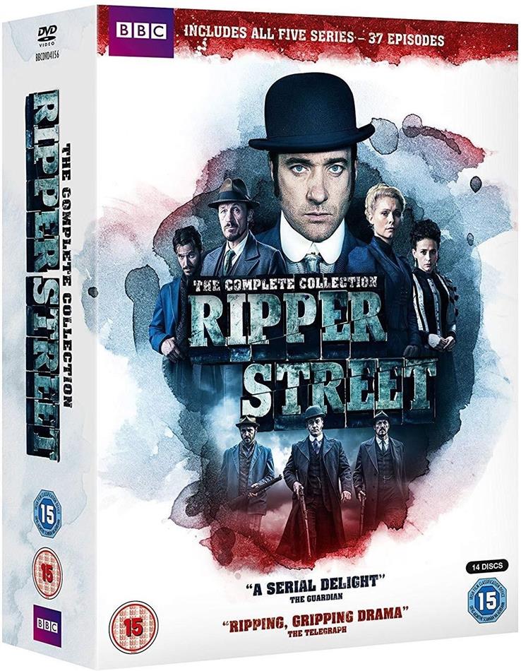 Ripper Street - The Complete Collection BBC, 14 DVDs