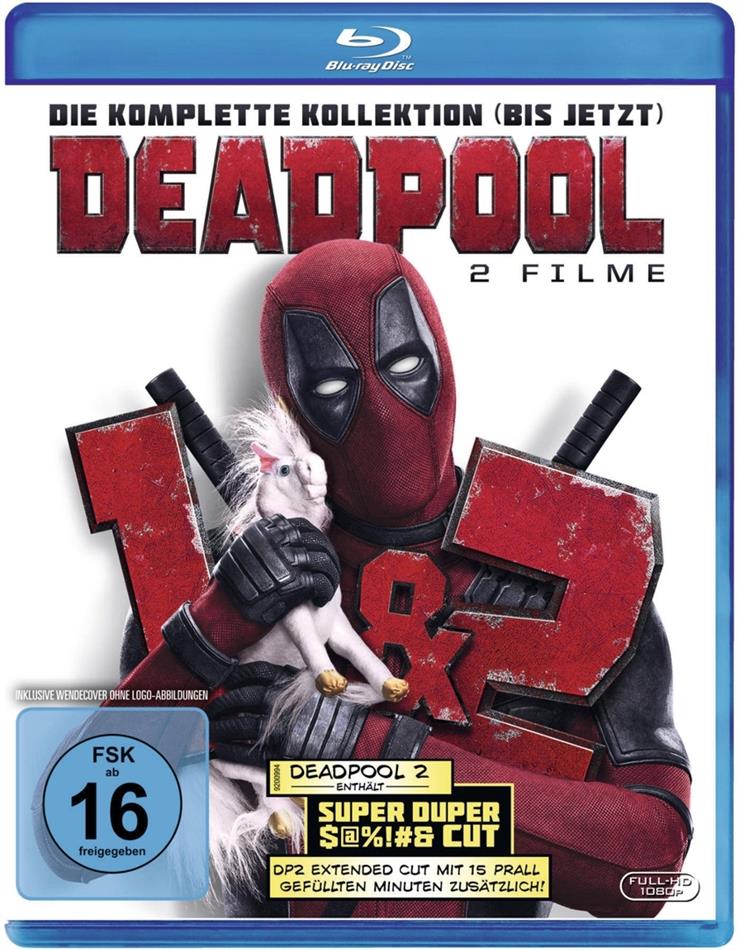 Deadpool / Deadpool 2 - Die komplete Kollektion (bis jetzt) 3 Blu-rays