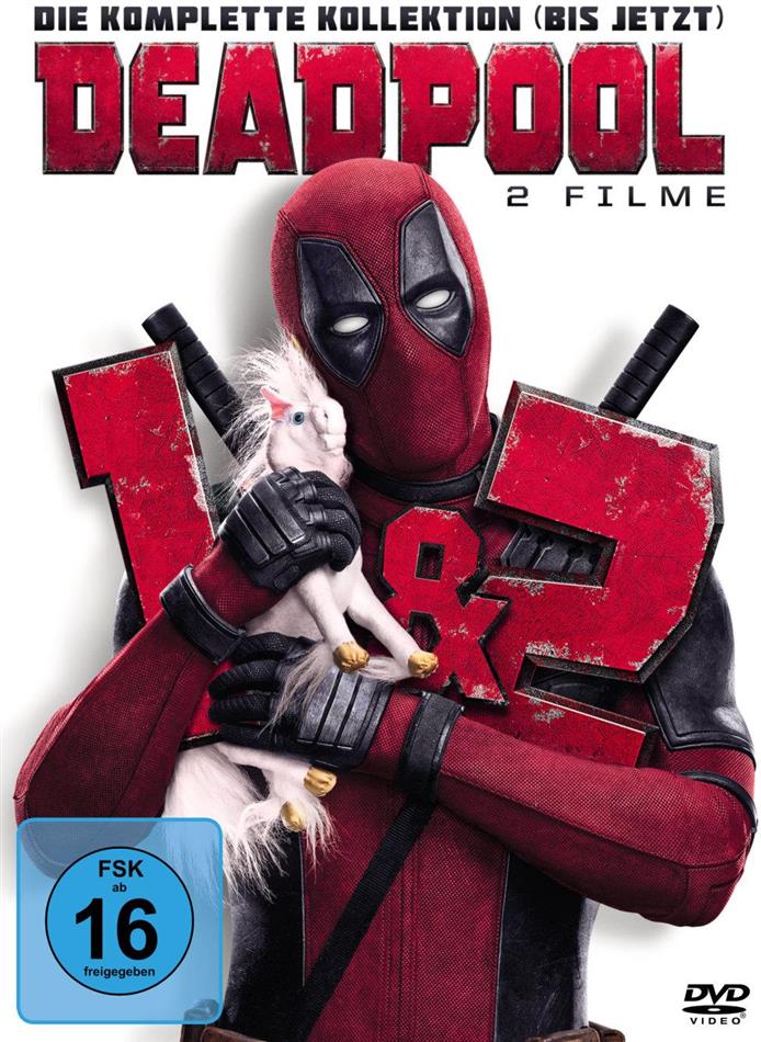 Deadpool / Deadpool 2 - Die komplette Kollektion (bis jetzt) 2 DVDs