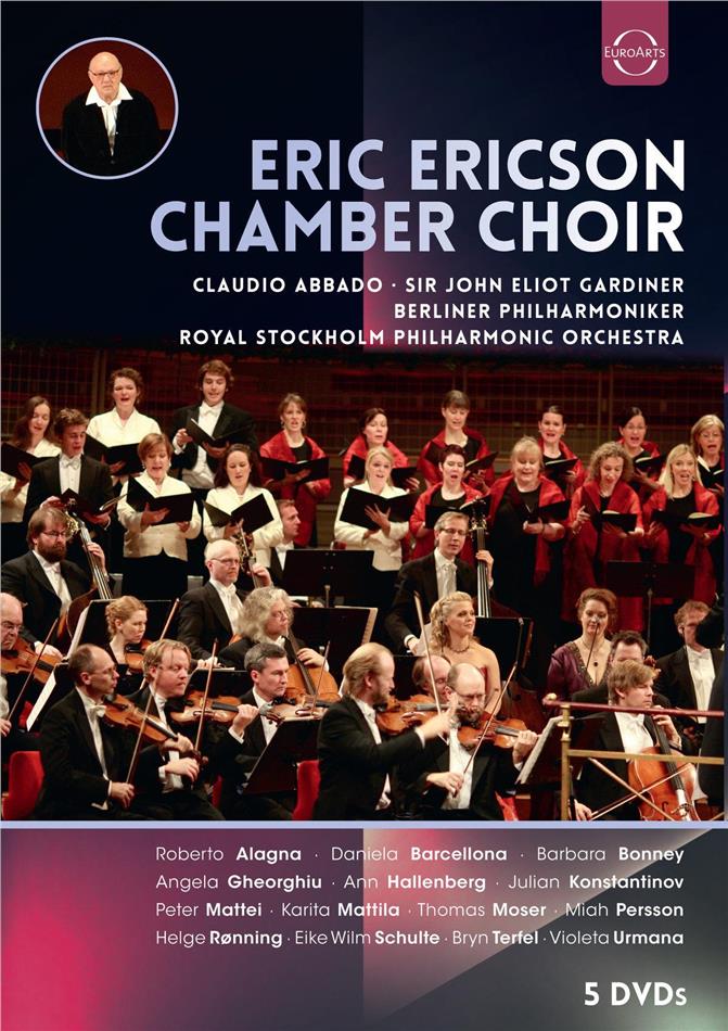 Eric Ericson Chamber Choir - 100th Anniversary Euro Arts, 5 DVDs