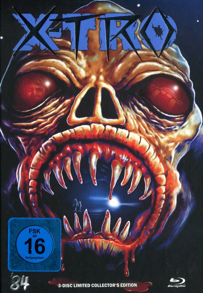 X-Tro (1982) Cover I, Limited Edition, Mediabook, Blu-ray + DVD + CD