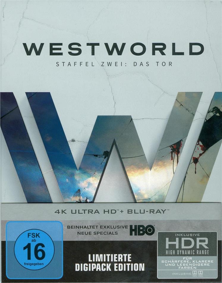 Westworld - Staffel 2 - Das Tor Digipack, Limited Edition, 3 4K Ultra HDs + 3 Blu-rays
