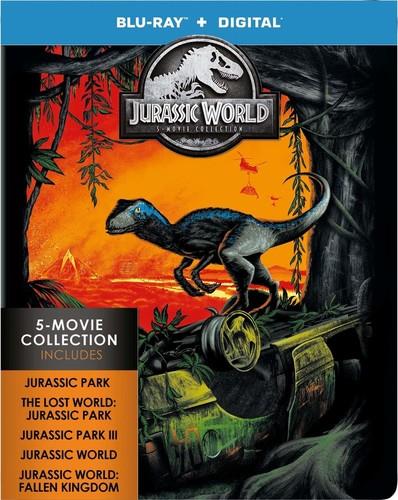 Jurassic World - 5-Movie Collection Limited Edition, Steelbook, 5 Blu-rays