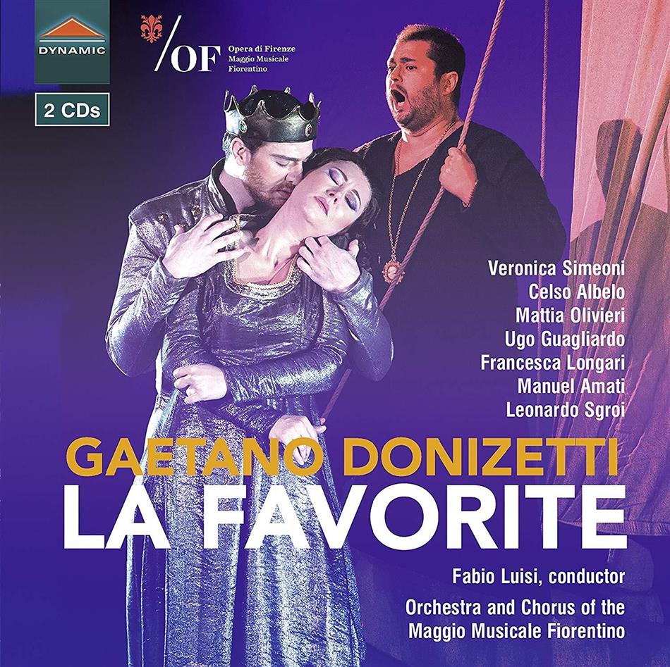 Veronica Simeoni, Celso Albelo, Gaetano Donizetti (1797-1848), Fabio Luisi & Orchestra Maggio Musicale Fiorentino - La Favorite 2 CDs