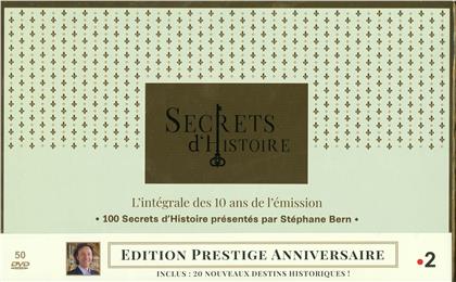 Secrets d'histoire - L'int&eacute;grale des 10 ans de l'&eacute;mission (&Eacute;dition Prestige, &Eacute;dition Anniversaire, 50 DVD)