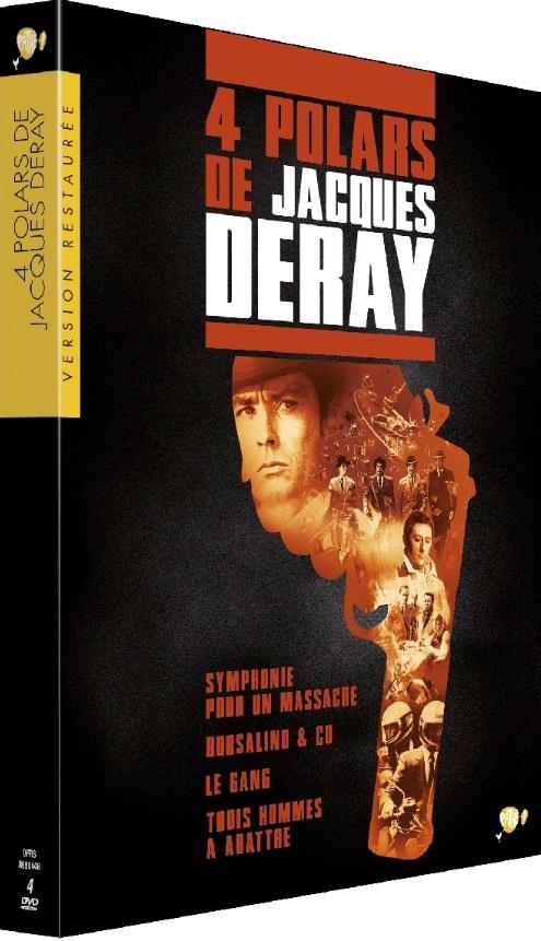 4 Polars de Jacques Deray - Symphonie pour un massacre / Borsalino & Co. / Le Gang / Trois hommes à abattre Restaurierte Fassung, 4 DVDs