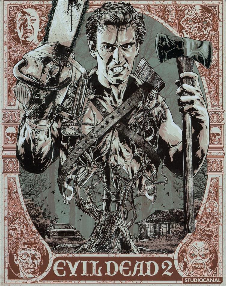 Evil Dead 2 (1987) Steelbook, 4K Ultra HD + 2 Blu-ray