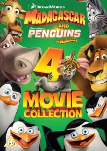 Madagascar 1-3 and Penguins of Madagascar - 4-Movie Collection 4 DVDs