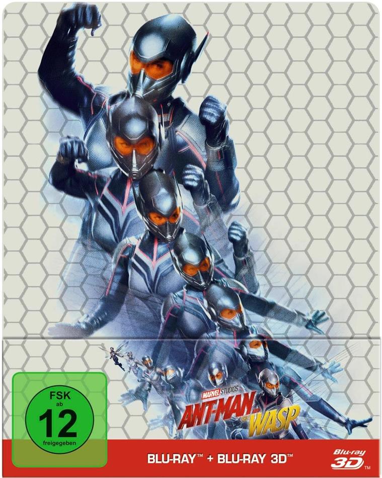 Ant-Man and the Wasp (2018) Steelbook, Blu-ray 3D + Blu-ray
