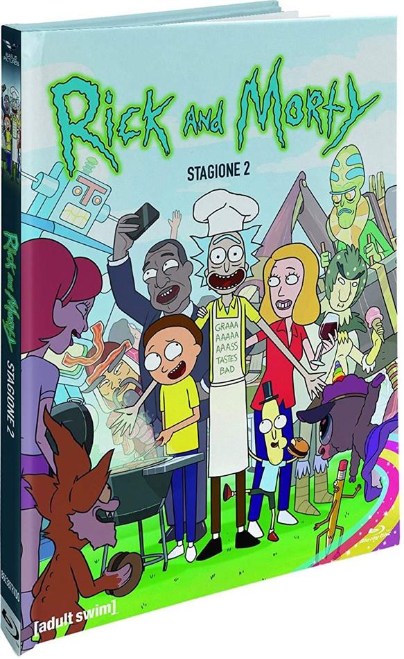 Rick & Morty - Stagione 2 Collector's Edition, Digibook, Blu-ray + 2 DVDs