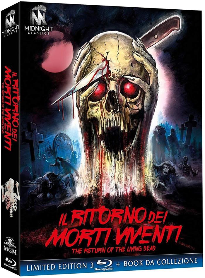 Il ritorno dei morti viventi (1985) Limited Edition, Mediabook, 3 Blu-rays