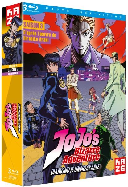 JoJo's Bizarre Adventure - Saison 3 - Partie 2: Diamond Is Unbreakable 3 Blu-ray
