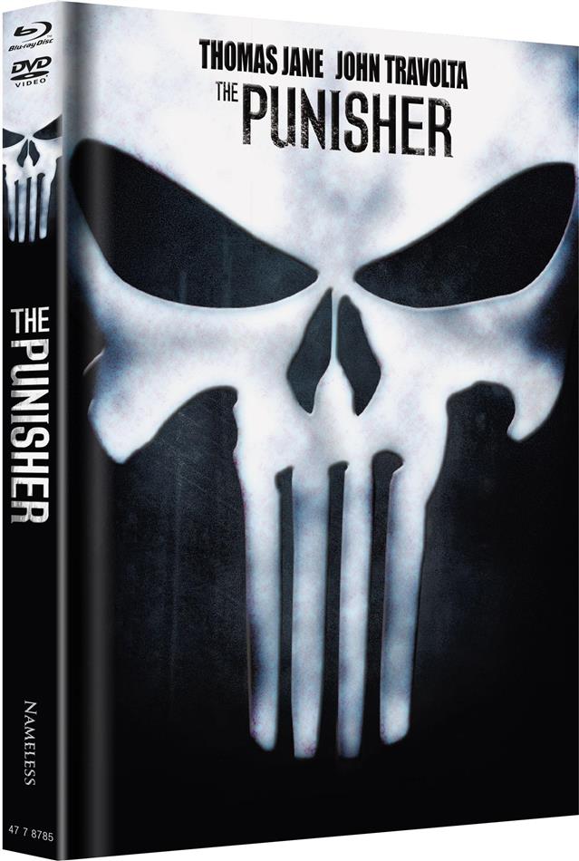 The Punisher (2004) Extended Cut, Cover B, Limited Edition, Mediabook, Blu-ray + DVD