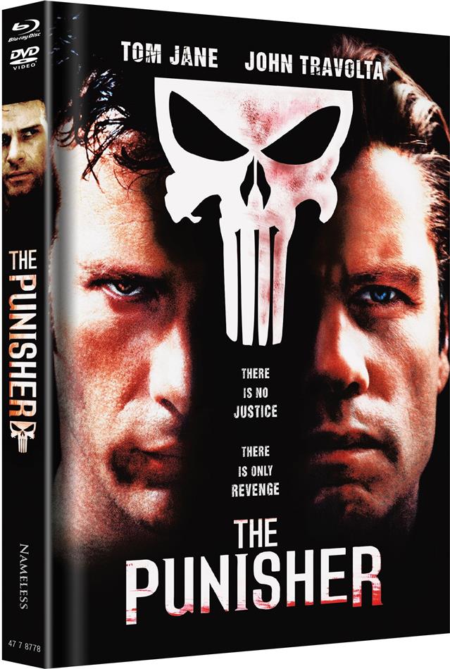 The Punisher (2004) Extended Cut, Cover D, Limited Edition, Mediabook, Blu-ray + DVD