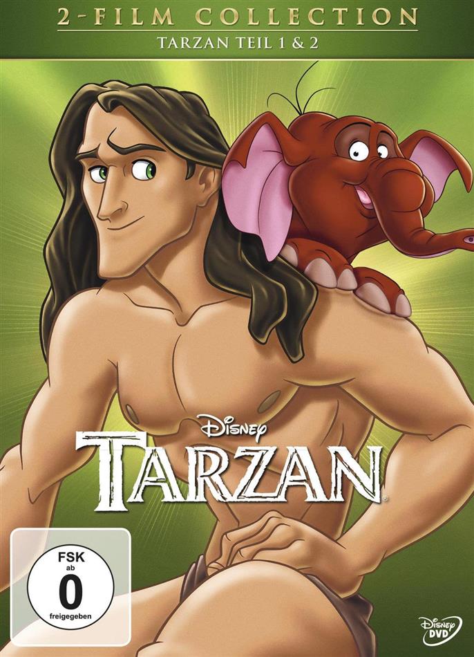 Tarzan 1 & 2 2 DVDs