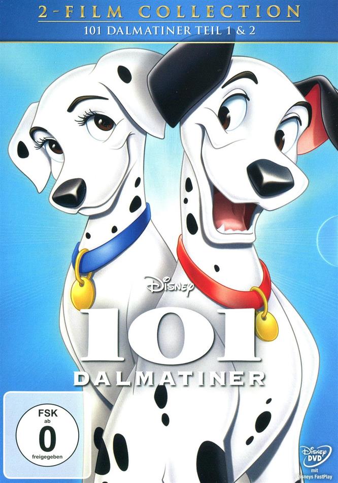 101 Dalmatiner 1 & 2 2 DVDs