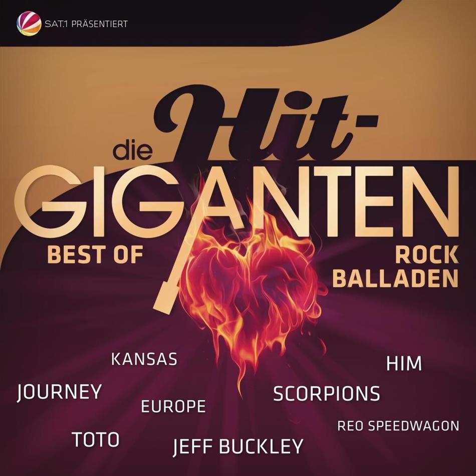 Die Hit Giganten-Rock Balladen 2 LPs