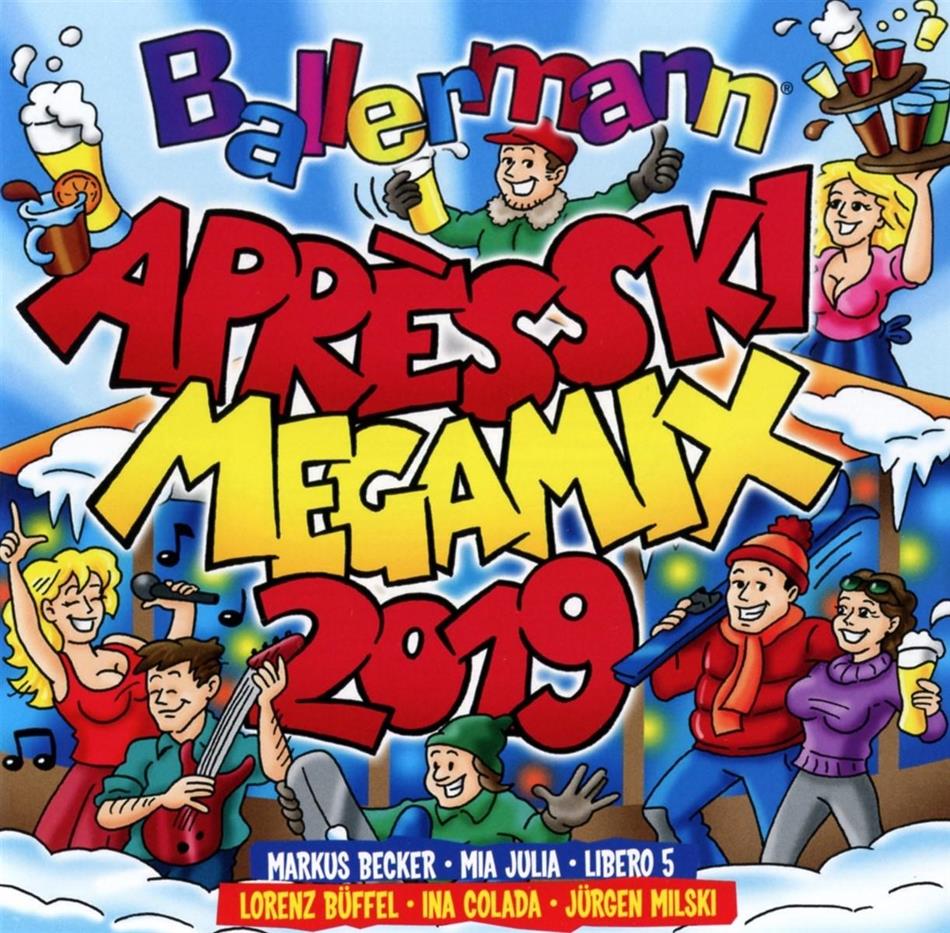 Ballermann Apres Ski Megamix 2019 2 CDs