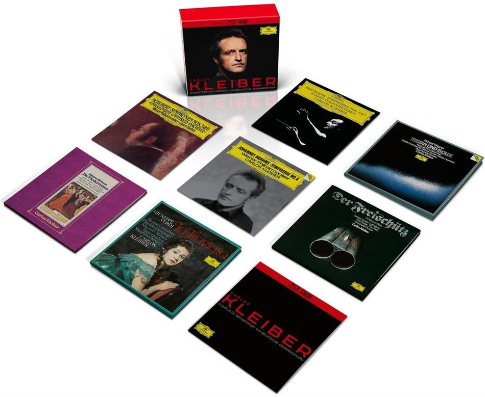 Carlos Kleiber - Complete Recordings On Deutsche Grammophon 12 CDs + Blu-ray