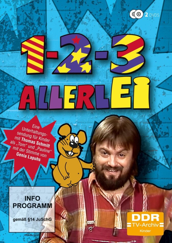1-2-3 Allerlei DDR TV-Archiv, 2 DVDs