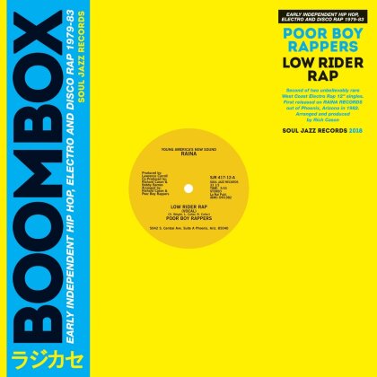 Poor Boy Rappers - Low Rider Rap (12" Maxi)