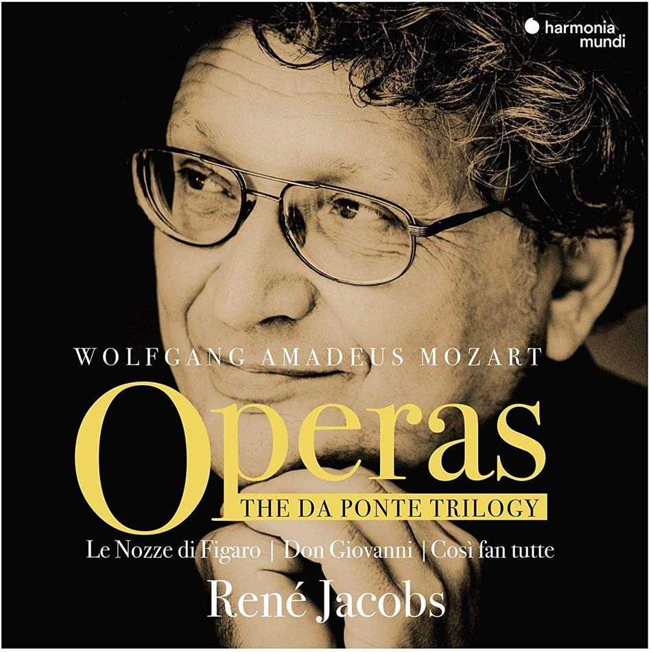 Rene Jacobs & Wolfgang Amadeus Mozart (1756-1791) - Da Ponte Trilogy 9 CDs
